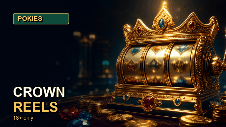 Royal Reels pokies and slots lobby with crown reels